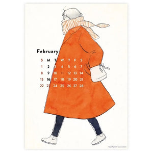 Cozyca x Sayuri Fujimaki 2026 Wall Calendar
