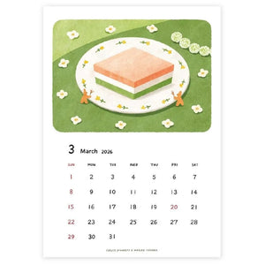 Cozyca x Mariko Fukuoka 2026 Wall Calendar