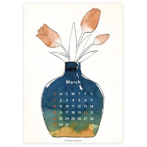 Cozyca x Sayuri Fujimaki 2026 Wall Calendar