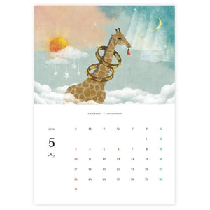 Cozyca x Akira Kusaka 2026 Wall Calendar