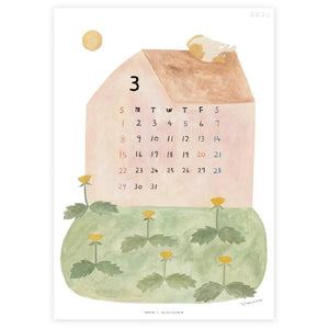 Cozyca x Necktie 2026 Wall Calendar
