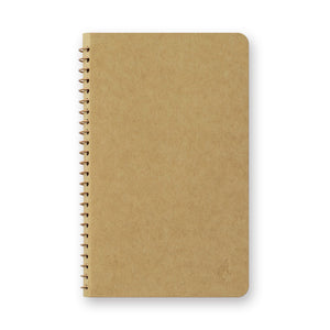 Midori Traveler's Company TRC Spiral Ring Notebook - A6 Slim - Kraft Paper