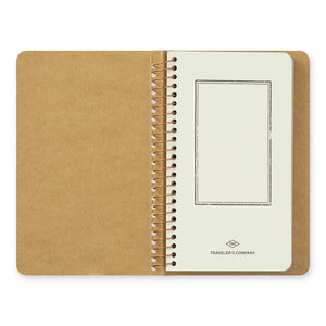 Midori Traveler's Company TRC Spiral Ring Notebook - A6 Slim - Kraft Paper
