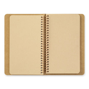 Midori Traveler's Company TRC Spiral Ring Notebook - A6 Slim - Kraft Paper