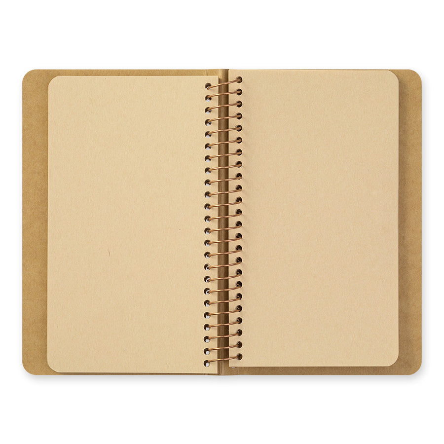 Midori Traveler's Company TRC Spiral Ring Notebook - A6 Slim - Kraft Paper