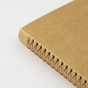 Midori Traveler's Company TRC Spiral Ring Notebook - A6 Slim - Kraft Paper