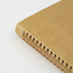 Midori Traveler's Company TRC Spiral Ring Notebook - B6 Slim - Kraft Paper