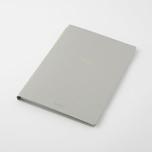 Midori A5 RING Notebook Color Dot Grid - Gray