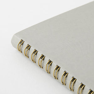 Midori A5 RING Notebook Color Dot Grid - Gray