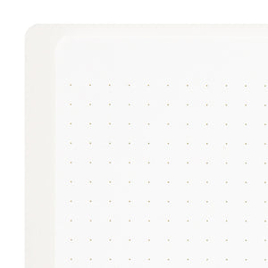 Midori A5 RING Notebook Color Dot Grid - White