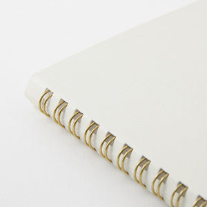 Midori A5 RING Notebook Color Dot Grid - White