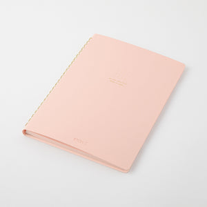 Midori A5 RING Notebook Color Dot Grid - Pink