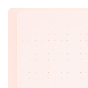 Midori A5 RING Notebook Color Dot Grid - Pink