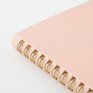 Midori A5 RING Notebook Color Dot Grid - Pink