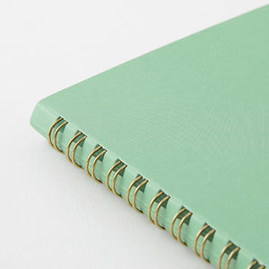 Midori A5 RING Notebook Color Dot Grid - Green