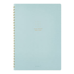 Midori A5 RING Notebook Color Dot Grid - Blue
