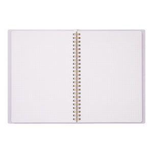 Midori A5 RING Notebook Color Dot Grid - Purple