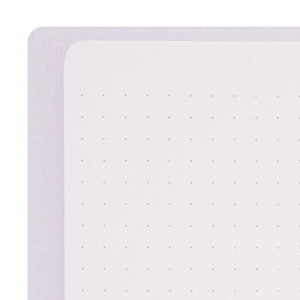 Midori A5 RING Notebook Color Dot Grid - Purple