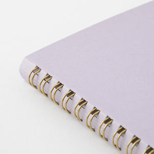 Midori A5 RING Notebook Color Dot Grid - Purple