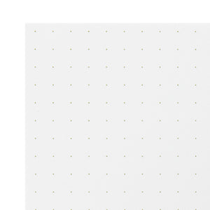 Midori A5 Color Dot Grid Paper Pad - White