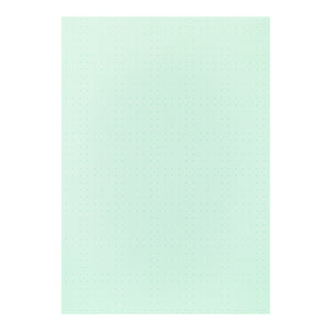 Midori A5 Color Dot Grid Paper Pad - Green