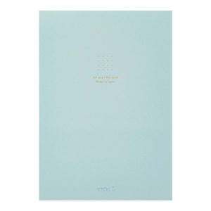 Midori A5 Color Dot Grid Paper Pad - Blue