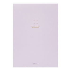 Midori A5 Color Dot Grid Paper Pad - Purple