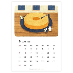 Cozyca x Mariko Fukuoka 2026 Wall Calendar