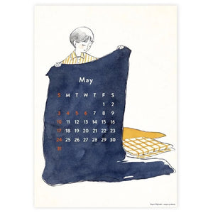 Cozyca x Sayuri Fujimaki 2026 Wall Calendar