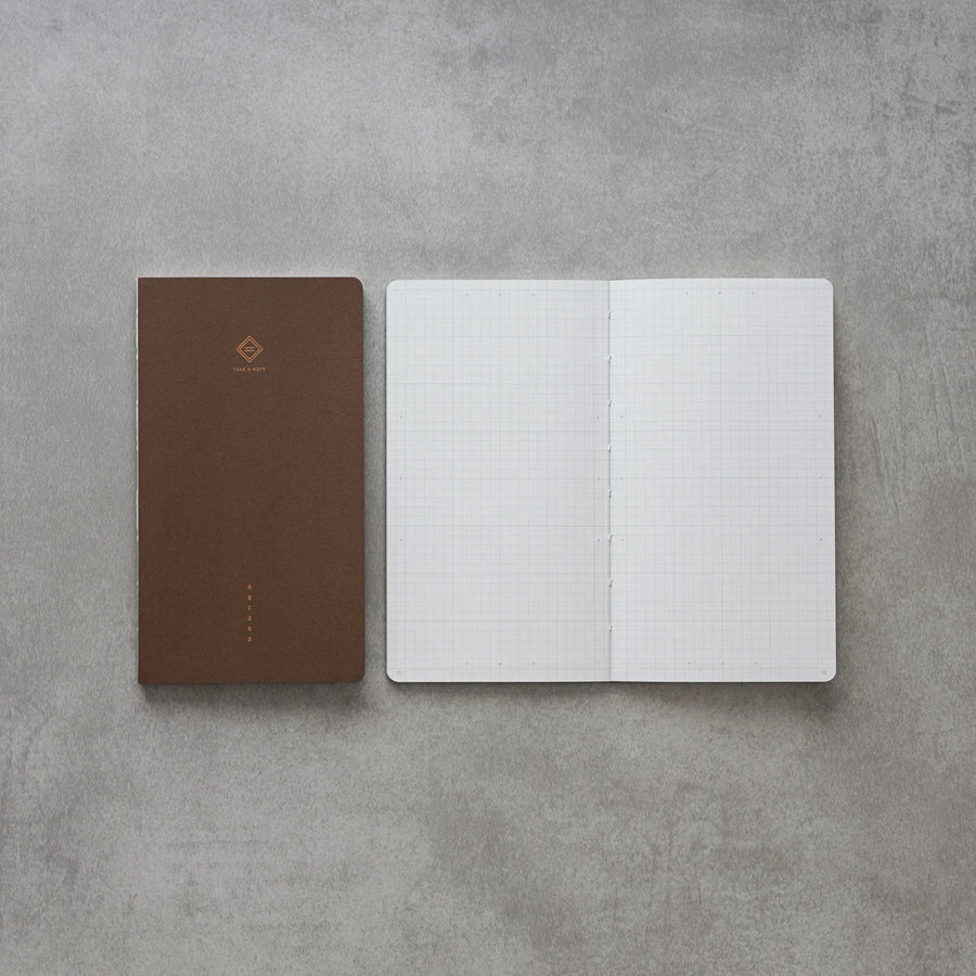 Take A Note RECORD Master Bullet Journal - Brown