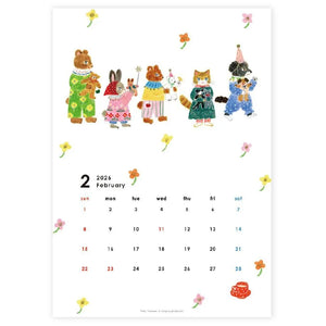 Cozyca x Aiko Fukawa 2026 Wall Calendar