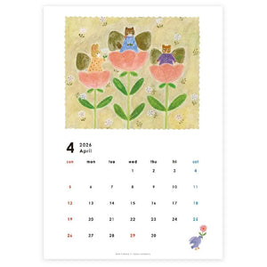 Cozyca x Aiko Fukawa 2026 Wall Calendar