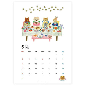 Cozyca x Aiko Fukawa 2026 Wall Calendar