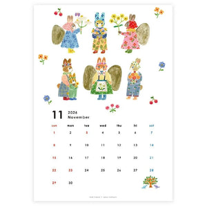 Cozyca x Aiko Fukawa 2026 Wall Calendar