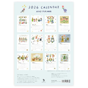 Cozyca x Aiko Fukawa 2026 Wall Calendar