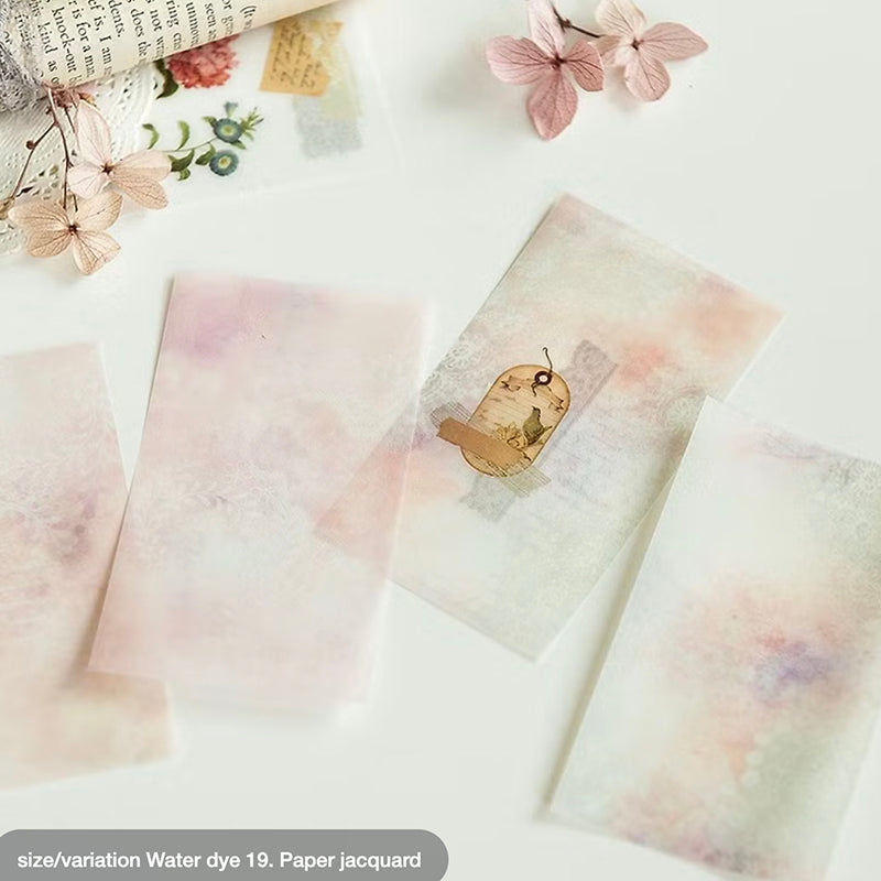 MU Print Dyed Look Tracing Papers - DTP-019