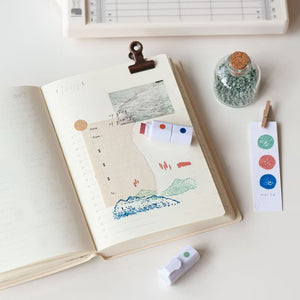MU Inky Pen 3 Color Ink Pad - Aged Scroll Hue 010