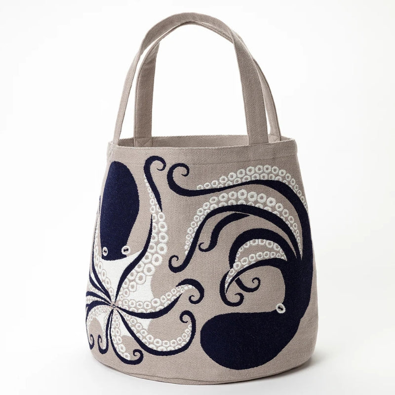 moritaMiW Large Tote - Octopus