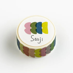 Mizushima Sanji Masking Tape - Biscotti MTSJ-BI