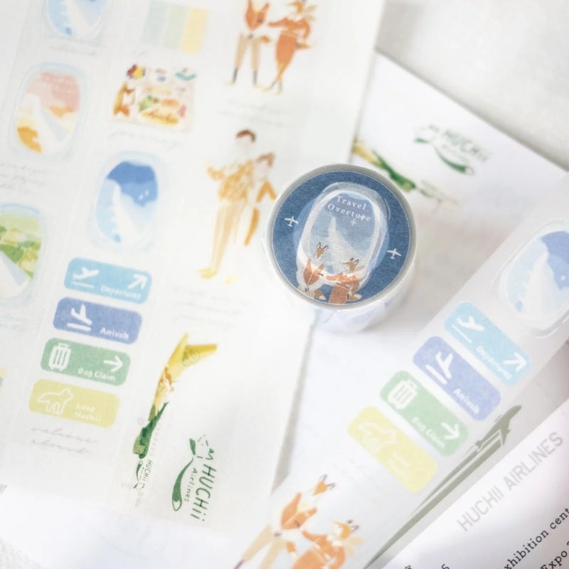Hello Studio 3.5cm PET Tape - Travel Overture