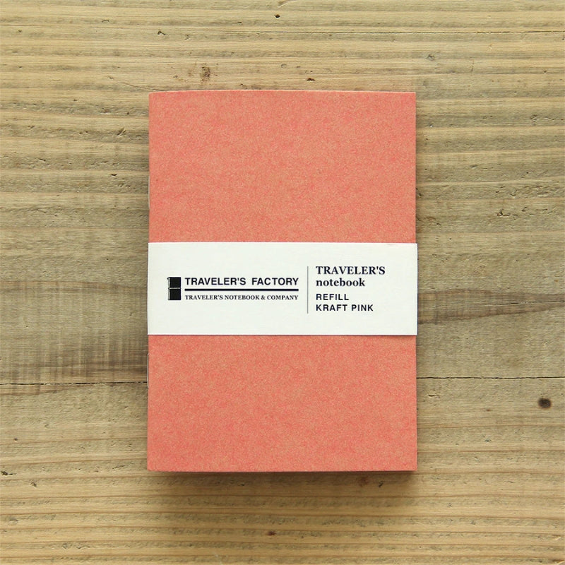 TRAVELER'S Factory Original Color Refill - Kraft Pink (Passport)