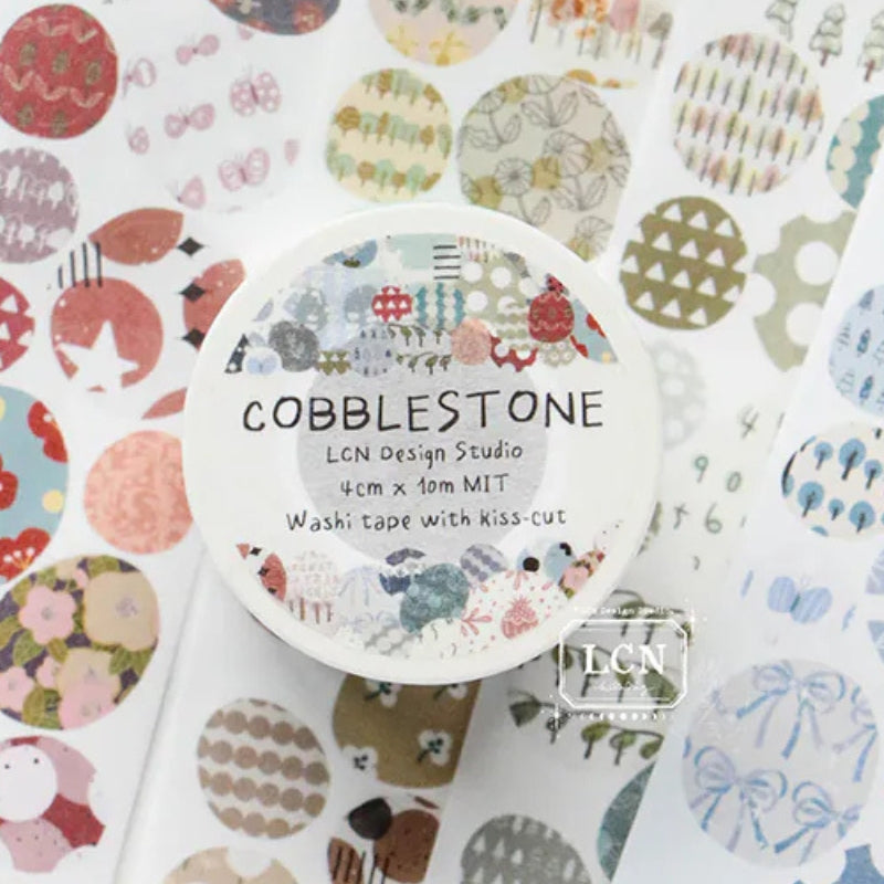 PRE ORDER LCN Kiss-Cut Washi Tape - Cobblestone