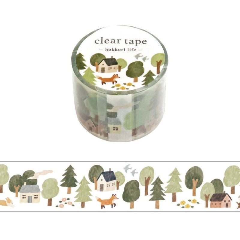 Mind Wave 30mm Clear Tape - 95532 Hokkori Life Mori