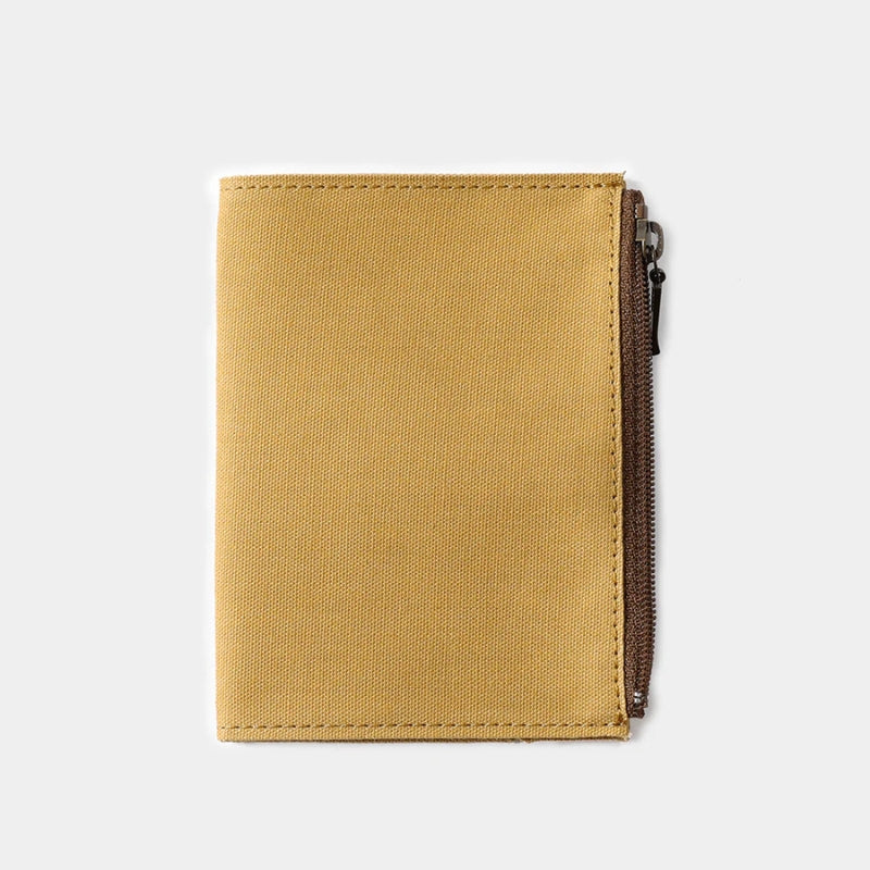 TRAVELER'S Factory Cotton Zipper Case - Beige (Passport)