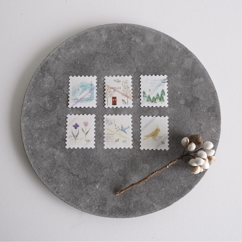 Yohaku Sticker Flakes - F-017 Collection