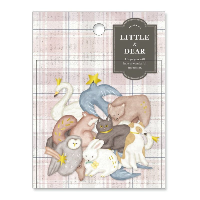 Little and Dear Sticker Flakes - 82354 Animal