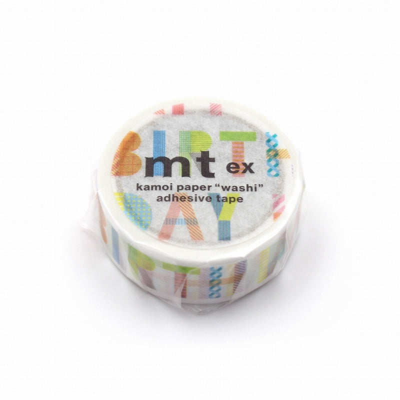 mt ex Washi Tape - Happy Birthday MTEX1P261