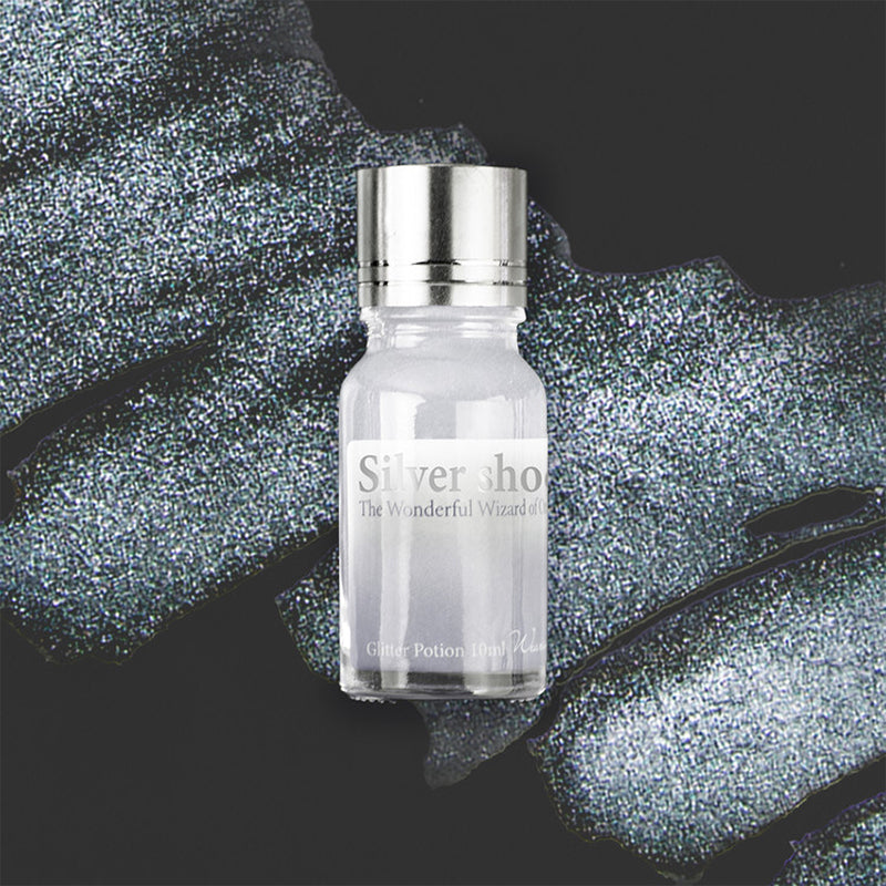 Wearingeul Ink Enhancer - Silver Shoes Glitter Potion - The Wonderful Wizard of Oz Literature Ink