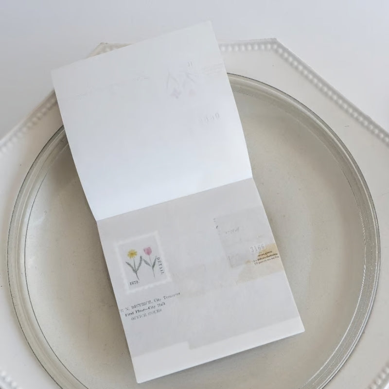 Yohaku Mashikaku Memo Pad - M-173 Garden