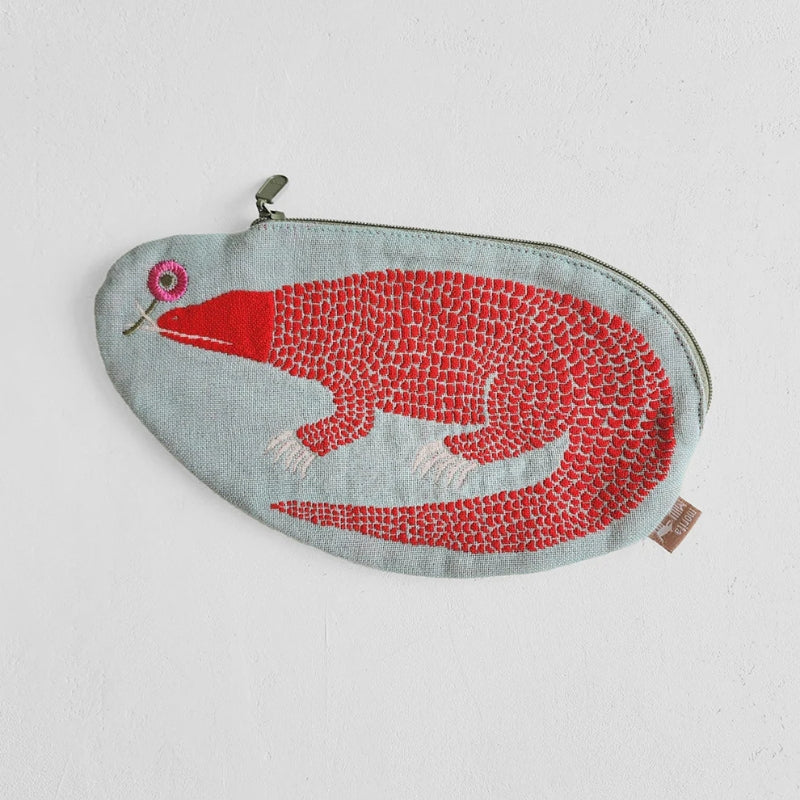 Ships Dec. 18-20: moritaMiW Pen Case - Komodo Dragon Blue